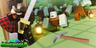 Mineworld's visuals remain true to Roblox (Image via Roblox Corporation)